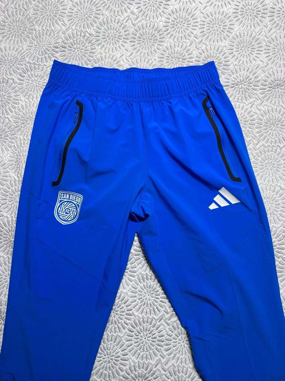 San Diego FC Adidas Tiro Travel Pants Blue Men’s Large KA9324